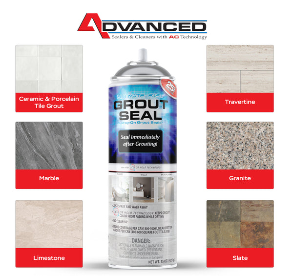 3 Pack or 6 Pack -  Ultimate FAST Grout Seal